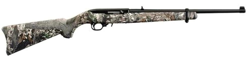Ruger 10/22 Carbine .22,18.5", Mossy Oak Break Up Stock, Blue Barrel