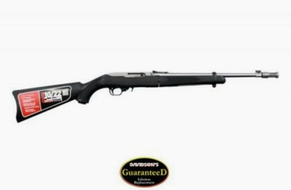 Ruger 10/22 Takedown .22LR, 16.25", Threaded, Stainless, 10rd, Black Synthetic Stock