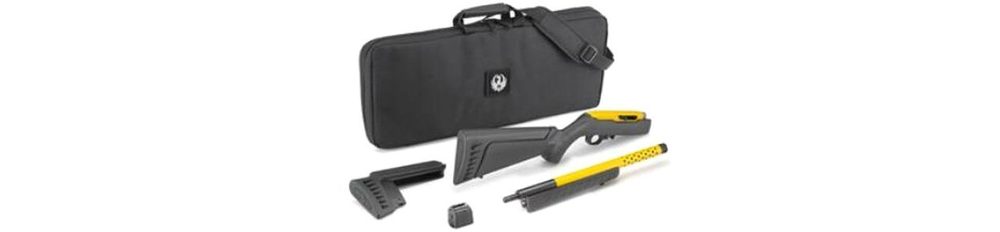 Ruger 10/22 Takedown Lite 22LR Contractor Yellow, 10rd Mag