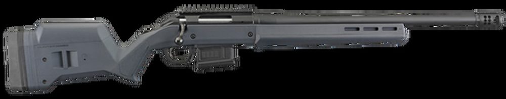 Ruger American Magpul Hunter 308 Winchester 20" Barrel, Magpul Short Action Fully Adjustable Stock Matte Black, 5rd