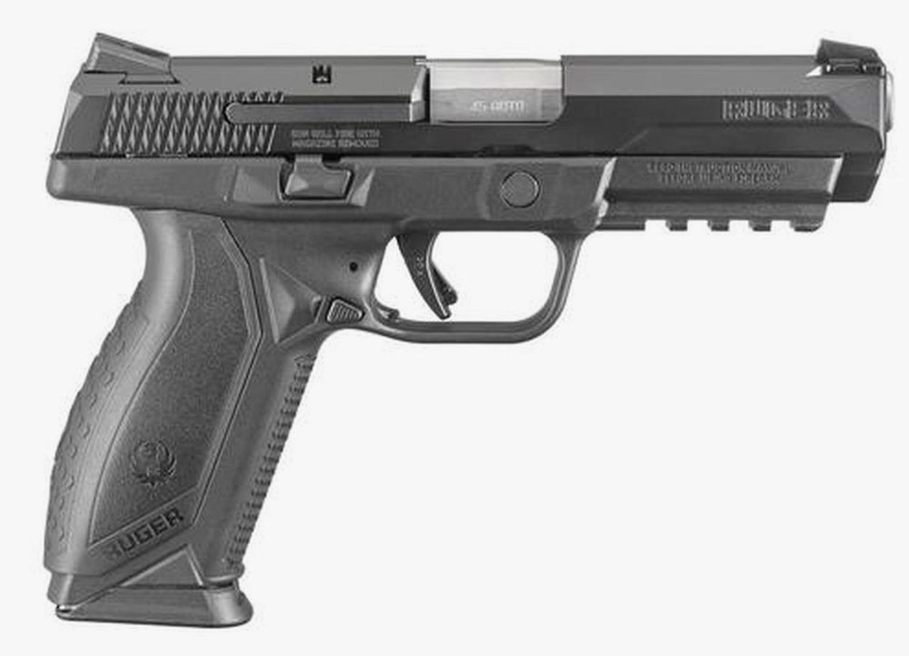 Ruger American Pistol Pro Model 9MM 4.2" Barrel, Novak Sights, 17 Rd Mag