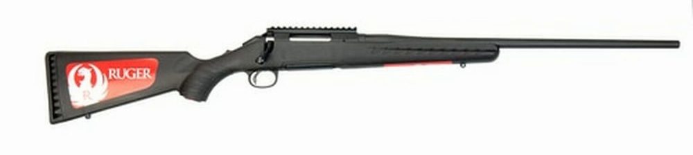 Ruger American Rifle, 308, 22" Barrel, Black Stock