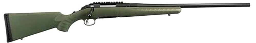 Ruger American Rifle, 6.5 Creedmoor, 22" Barrel Green Composite Stock, 4rd