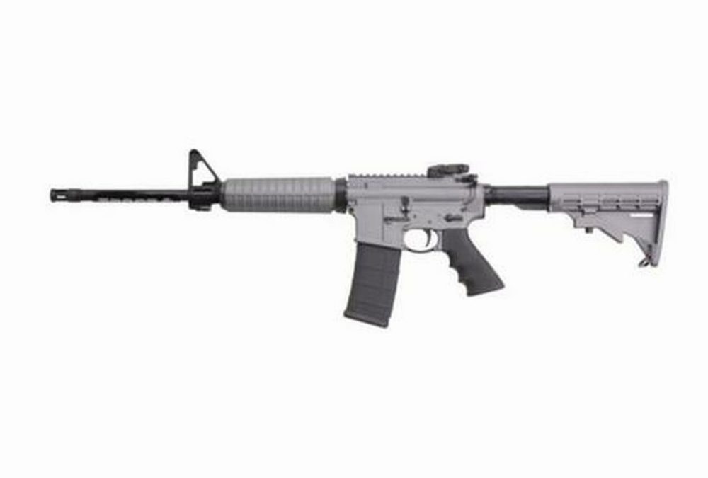 Ruger AR556 AR-15 Rifle16" Barrel Adjustable Stock, Tactical Grey Finish, 30 Rd Mag