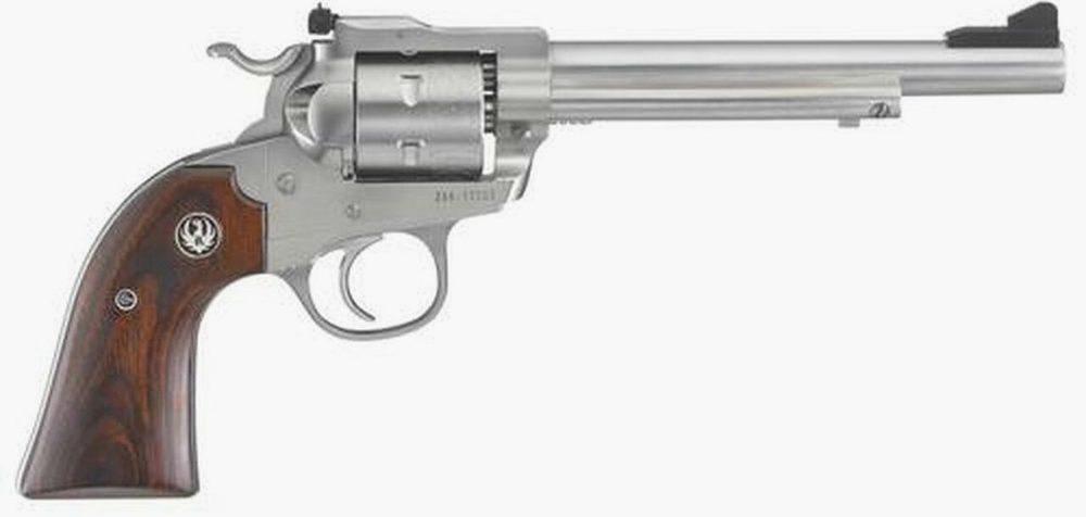 Ruger Blackhawk Bisley 22LR, 6.5" Barrel, Stainless Steel