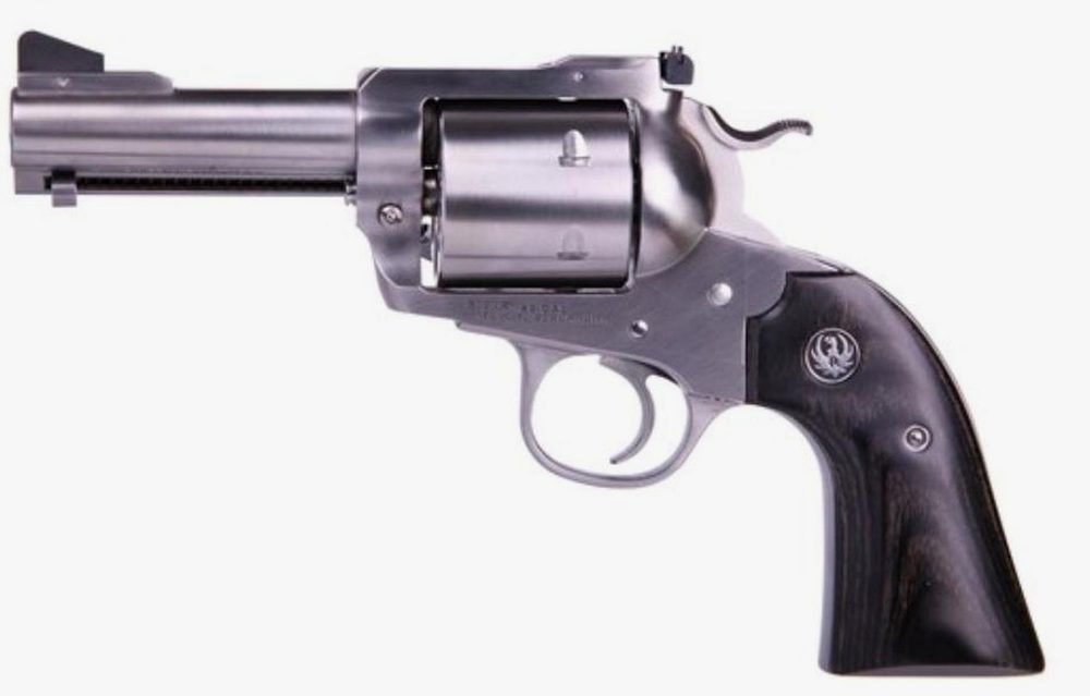 Ruger Blackhawk Bisley Convertible 45 ACP & 45 Colt 3.75" SS Barrel 2 Cylinders -Unfluted