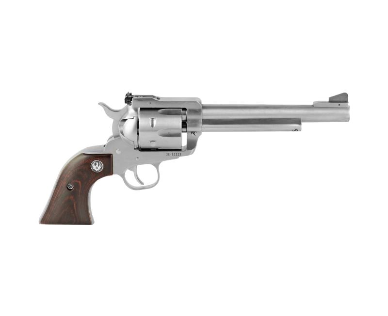 Ruger Blackhawk Convertible Stainless 357 MAG 9mm 6 5 Barrel 6 Rounds