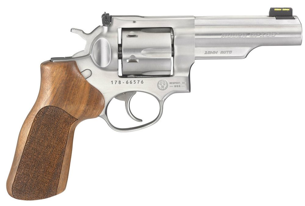 Ruger GP100 Match Champion 10mm 4.2" Barrel Revolver