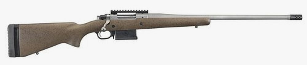 Ruger Hawkeye Long-Range Hunter 6.5 Creedmoor, 22" Barrel, Speckled Black/Brown Laminate, 5rd