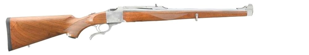 Ruger K1 International 308 Win, 20" Barrel, SS Finish, Full Wood Stock, 1rd