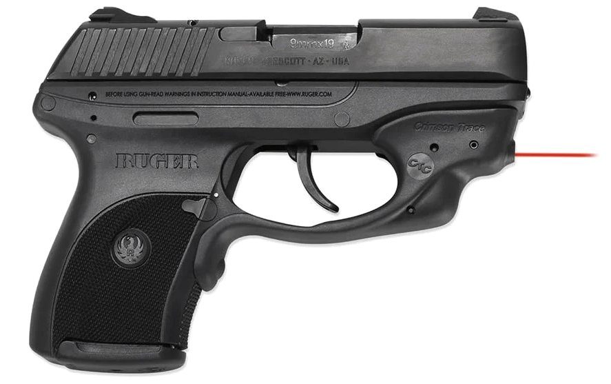 Ruger LC9CT 9MM, CRIMSON TRACE Laser Installed