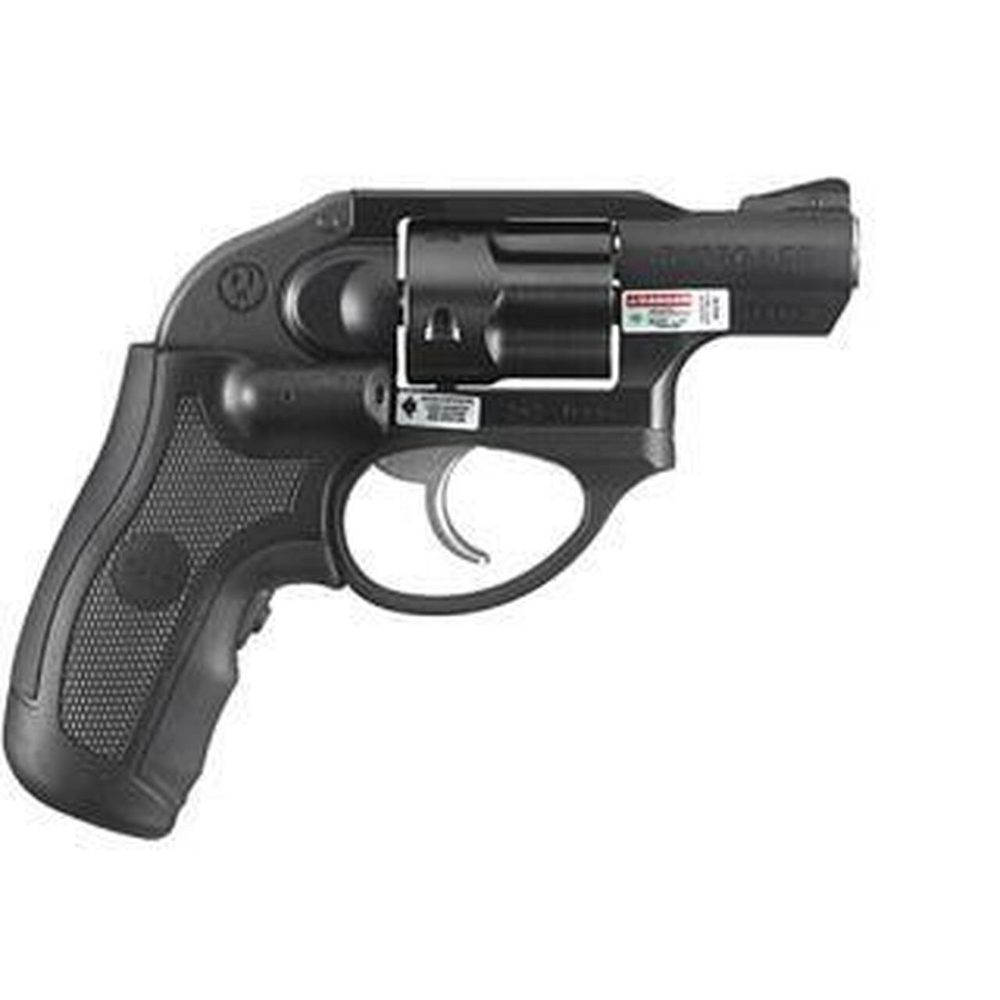 Ruger LCR Revolver, .38 Special, 1.9", Green Crimson Trace Laser