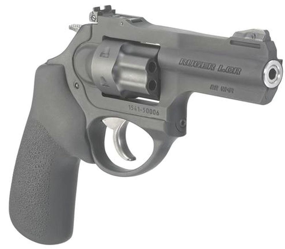 Ruger LCRX 22 Win Mag (WMR) 3" Barrel Black Hogue Tamer Monogrip 6rd