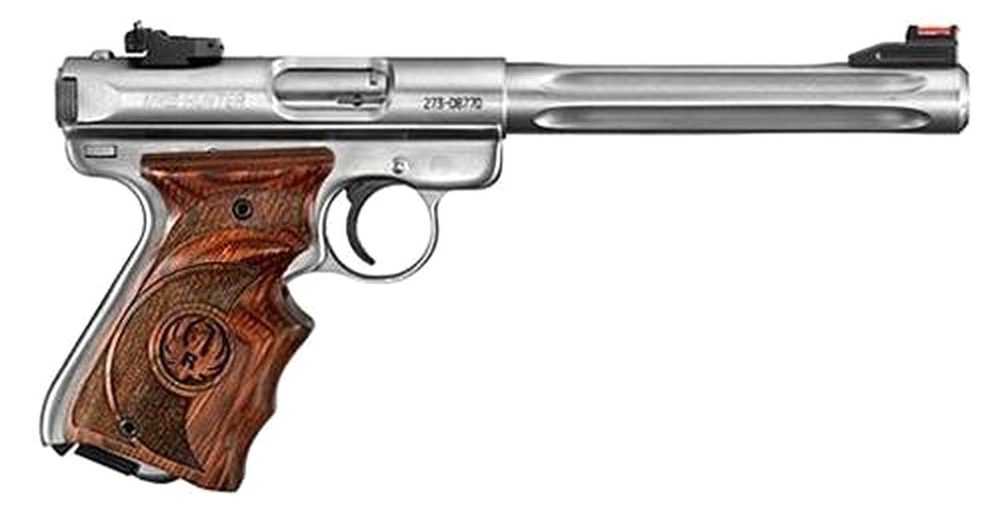 Ruger Mark III Hunter Target, SS 6.88" Fluted Barrel, 10 Rnd Mag