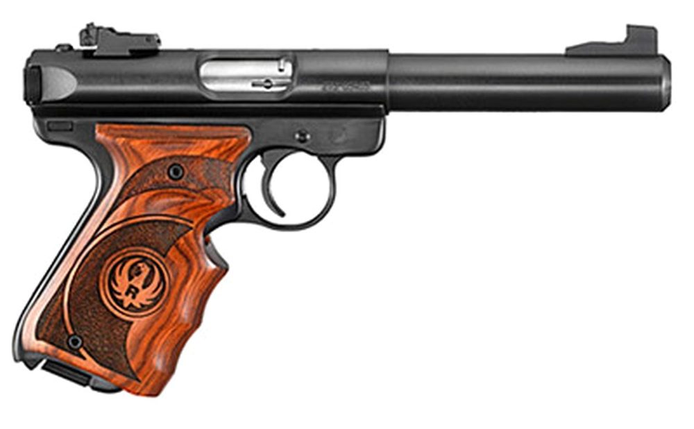 Ruger Mark III Target 22LR Pistol, Bull Barrel, 10 Rnd Mag