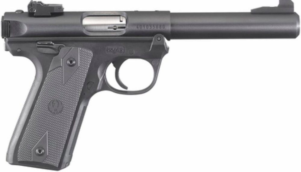 Ruger Mark IV 22/45 22LR Pistol 5.5 Barrel 10+1 Round Black