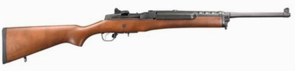 Ruger Mini-14 5.56, Blue, Wood Stock, 20rd Mag