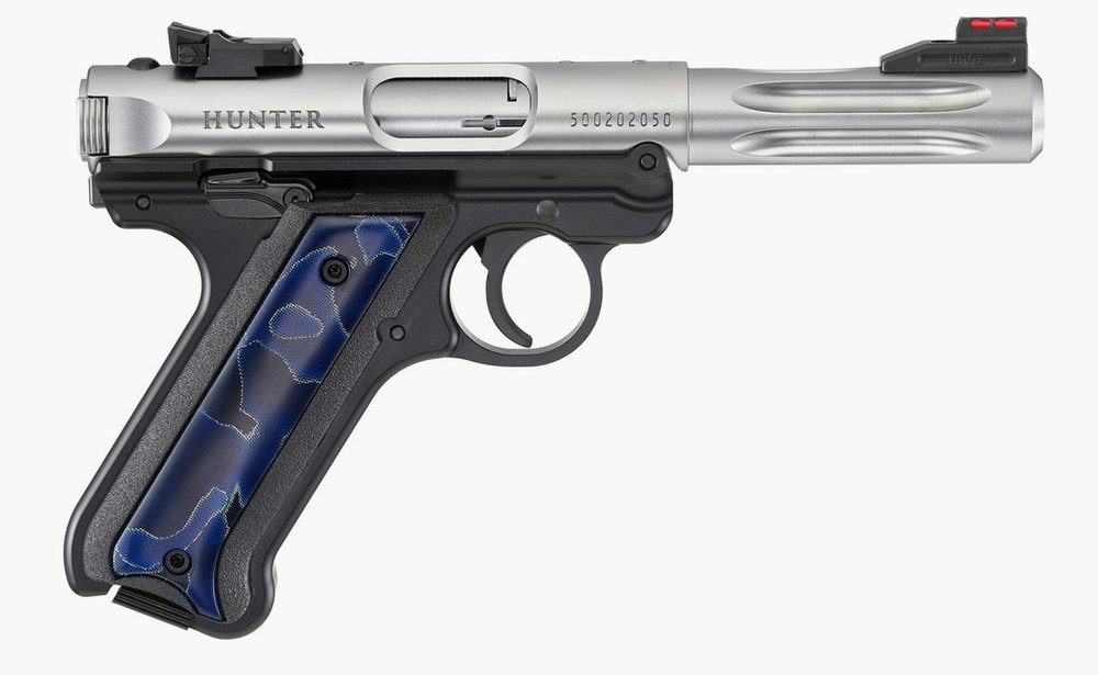 Ruger MKIV Hunter Raffir Grip TALO Edition .22 LR, 4.5" Barrel, 10rd Mag, Stainless, Limited Edition 1 of 1000