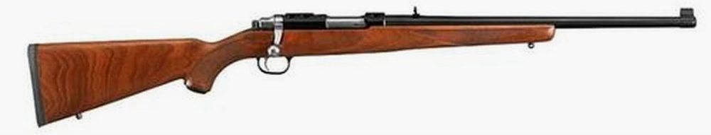 Ruger Model 77/44 .44 Mag 18.5" Barrel Walnut Stock Adjustable Rear Sight 4rds