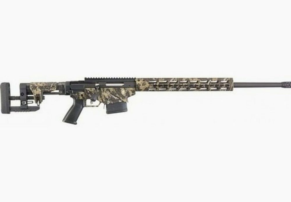 Ruger Precision 308 20" Barrel KeyMod Rail, Desolve Bare Reduced Camo Finish, 10rd Magazine