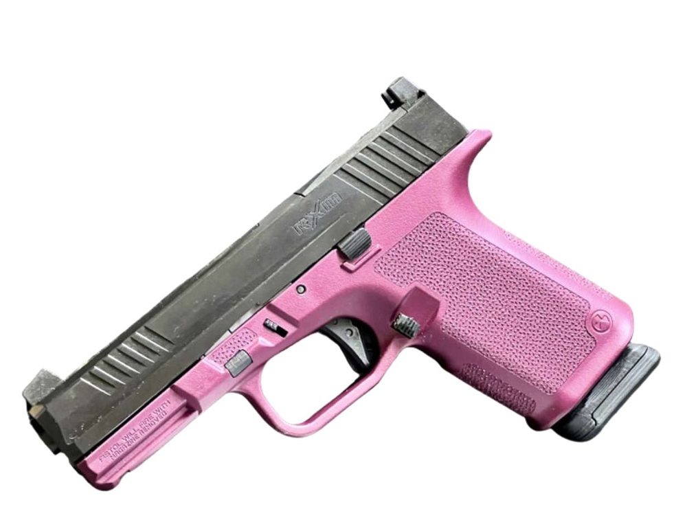 RUGER RXM SEMI AUTO 9MM LUGER (9x19 PARA) HANDGUNS BLACK CHERRY