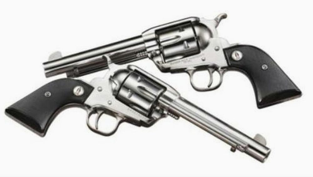 Ruger SASS Vaquero .45 Colt, 5.5", Stainless Steel, Matching Pair, Price Shown is for Single Gun, Select two in Cart