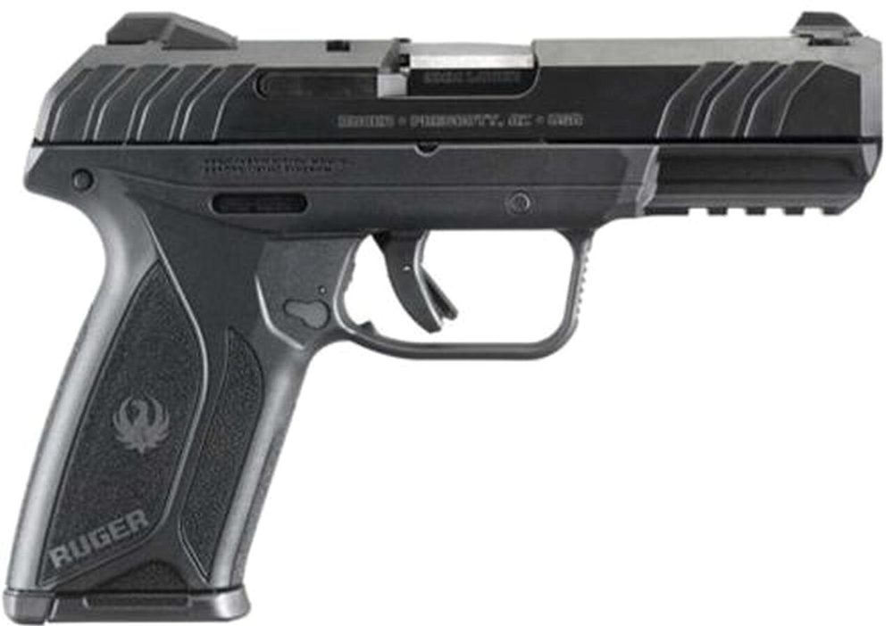 Ruger Security-9 Pistol, 9mm, 4", 15rd, Blued Finish, Integral Grip