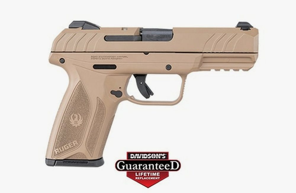 Ruger Security-9 Pistol, 9mm, 4", 15rd, Flat Dark Earth, Integral Grip