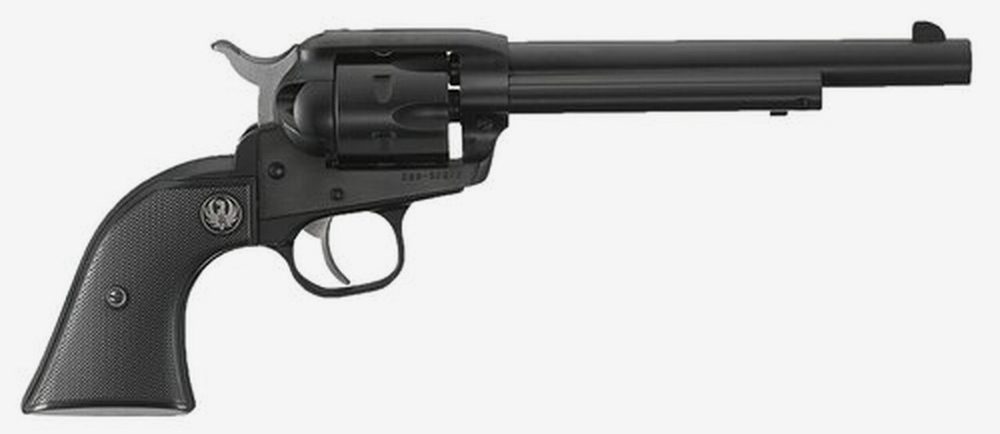 Ruger Single-Six 22LR/22 Mag, 6.5" Barrel, Fixed Sights, Blued Finish, Cowboy