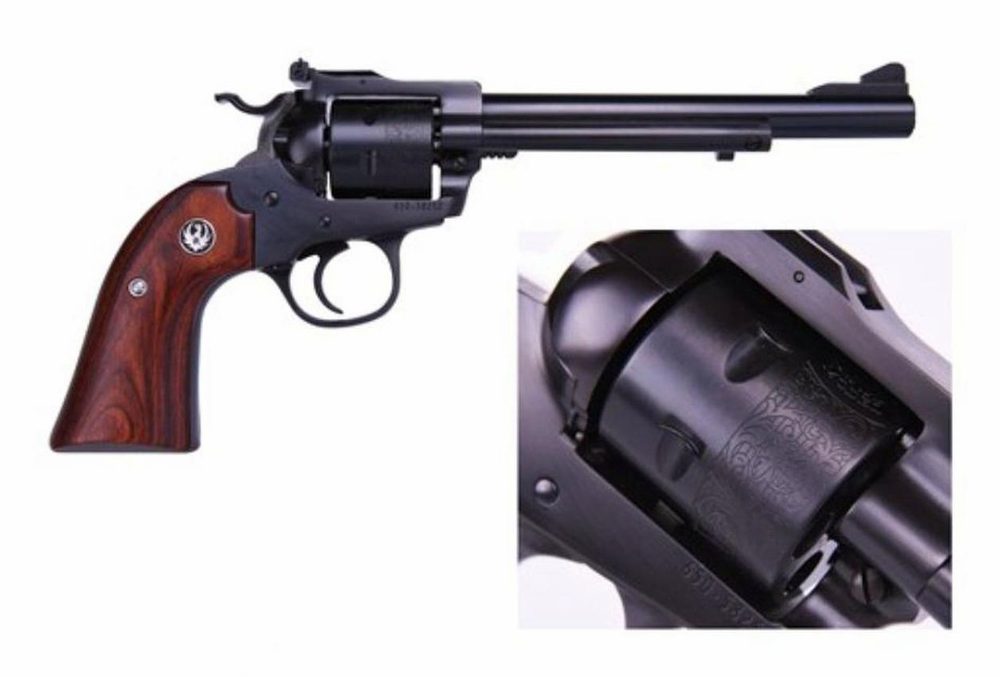 Ruger Single-Six Bisley 32 H&R Mag, 6.5" Barrel, Unfluted Cylinder, Wood Grips, 6rd