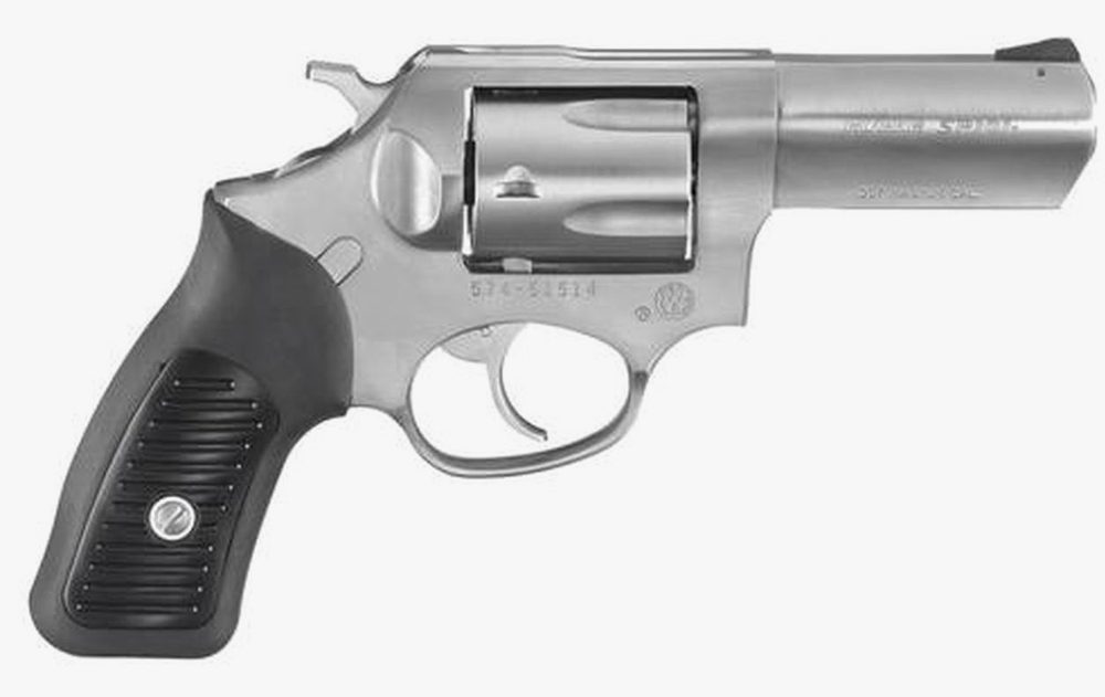 Ruger SP101 357 RemMag 2.25" Barrel, Rubber Grip Satin Fixed Sights 5 Shot