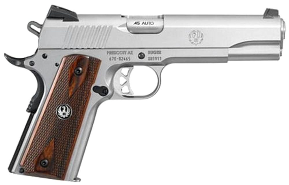 Ruger SR1911 45ACP Stainless Centerfire Pistol