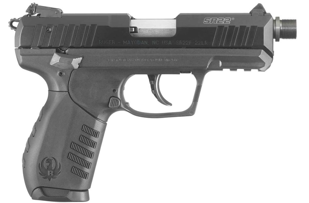 Ruger SR22 22LR Rimfire Pistol with Threaded Barrel