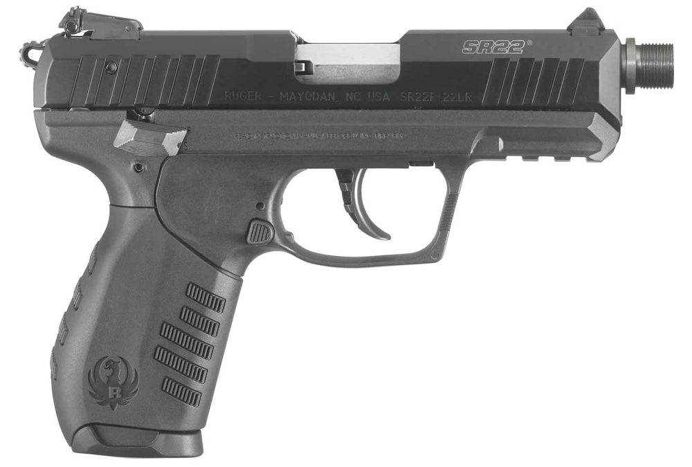 Ruger SR22 22LR Rimfire Pistol with Threaded Barrel