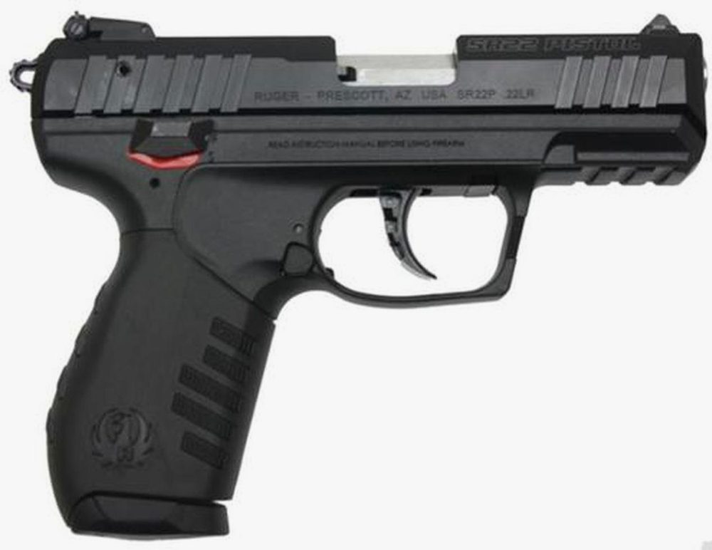 Ruger SR22 Pistol, 22LR, 3.5", 10rd