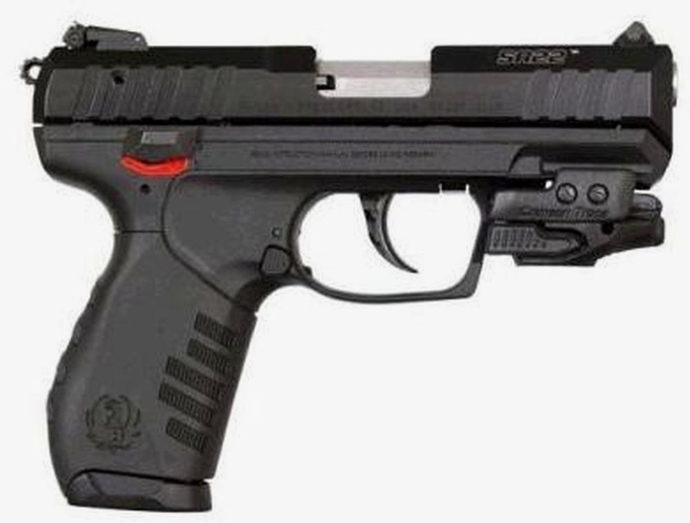 Ruger SR22 Pistol, 22LR,, Crimson Trace Laser, 3.5", 10 Rnd Mag