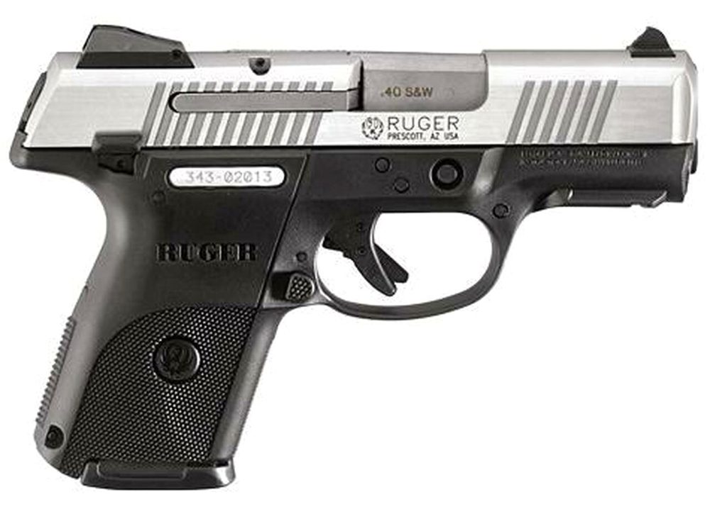 Ruger SR40C 3.5" Pistol, Black, 15 Rnd Magazine