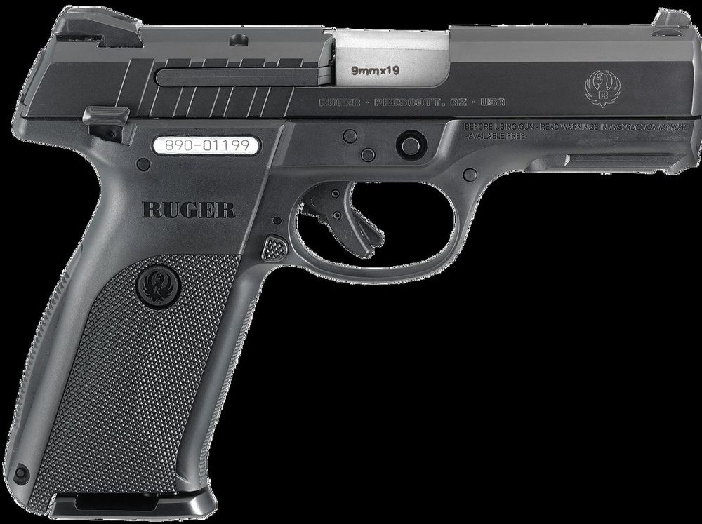 Ruger SR9E Pistol 9MM 4" Barrel 3-Dot Sights Black 17 Rnd Mag