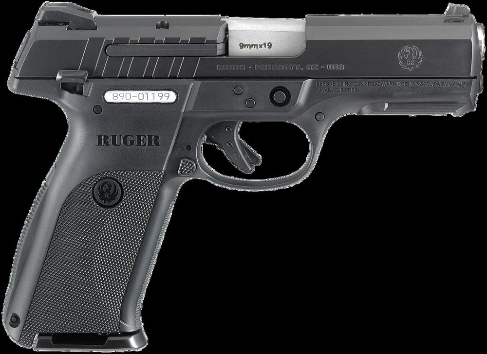 Ruger SR9C Compact 9mm Stainless Centerfire Pistol with 3 Mags