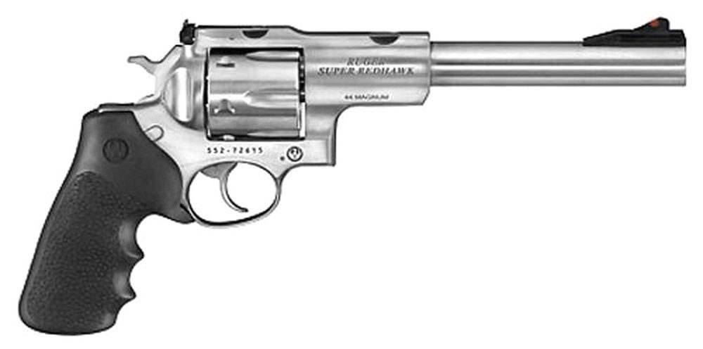 Ruger Super Redhawk 44 Mag SS 7.5" Barrel Fiber Optic Sights