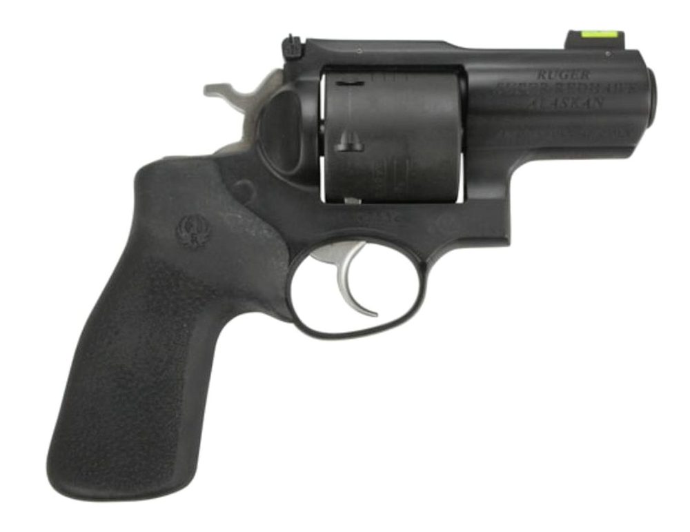 Ruger Super Redhawk Impact Alaskan, .454 Casull, Black Cerakote, 2.5" Barrel, Fiber Optic Sight