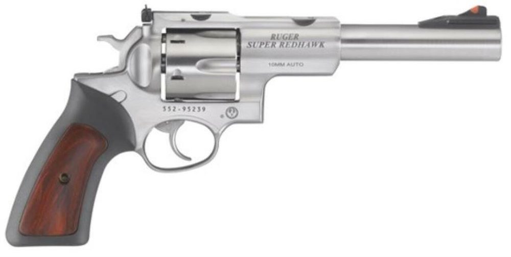 Ruger Super Redhawk Stainless 10MM 6.5" Barrel