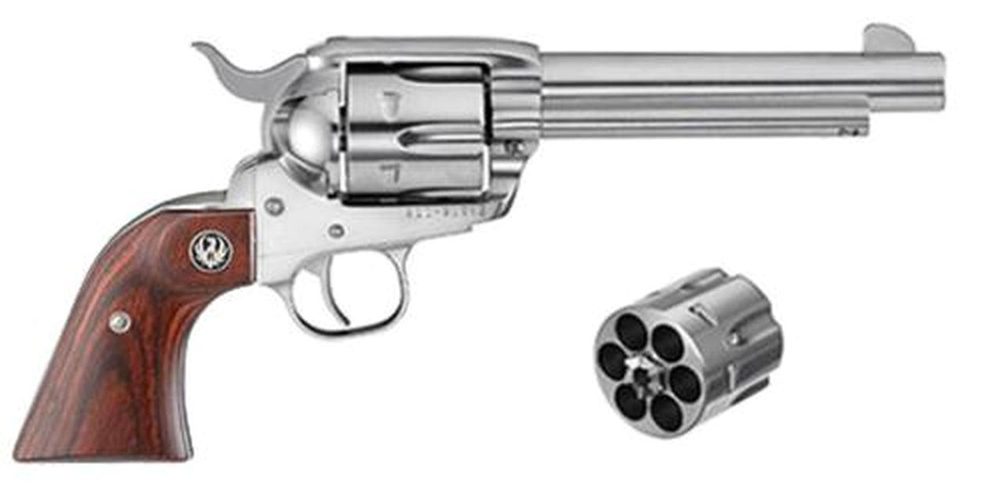 Ruger Vaquero Convertible 45LC/45 ACP 5.5" Barrel, 2 Cylinders