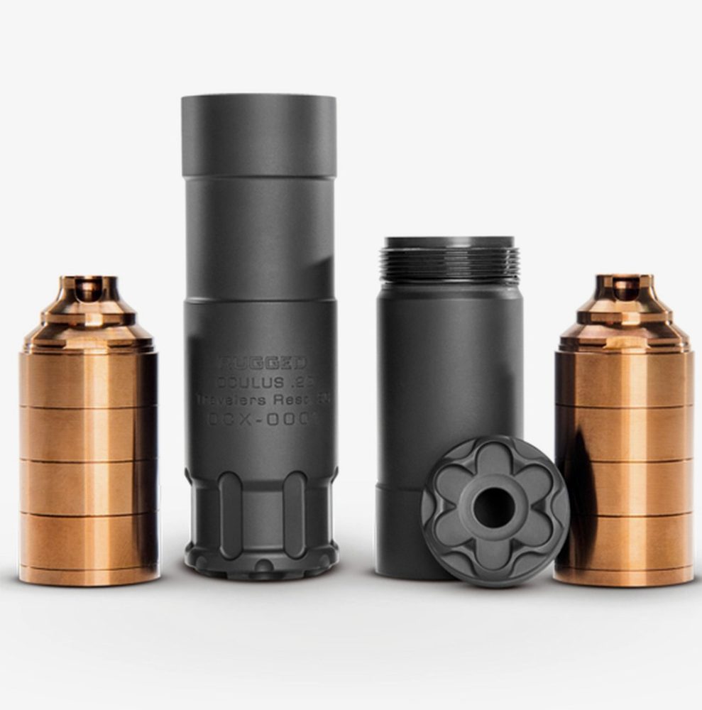 Rugged Suppressors Oculus 22 Suppressor 1 2x28 Black