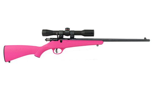Savage Rascal Single Shot Youth 22LR Pink Synthetic Stock