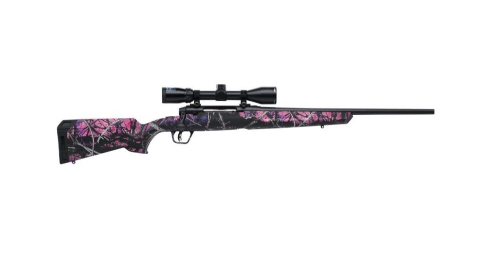 Savage Axis II XP Compact 6.5 Creedmoor Muddy Girl Rifle