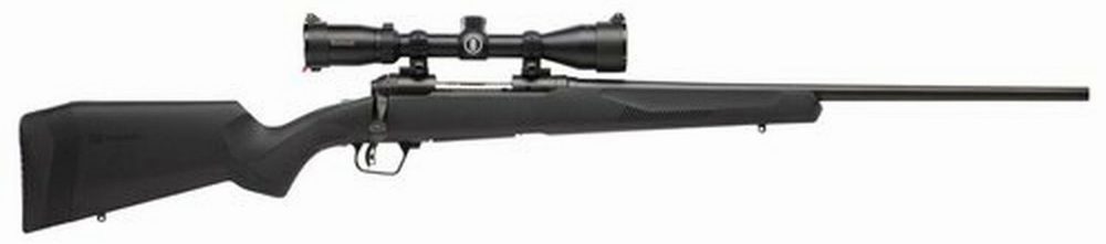 Savage 10/110 Engage Hunter XP 300 Winchester Short Magnum (WSM), With 3X9X40 Scope, 24" Barrel,, , Synthetic, Black, 2 rd