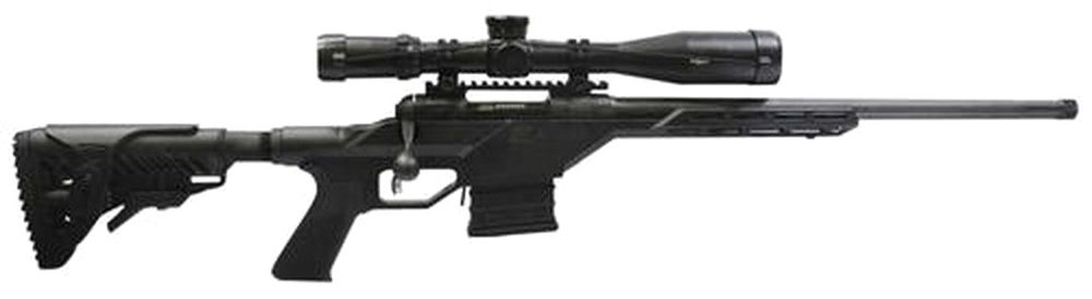 Savage 10BA Stealth .308 20" Threaded Barrel Monolithic Chassis Fab Defense GL-Shock Stock 10rd Mag