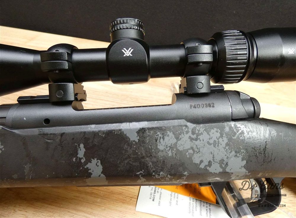 Savage 110 Apex Hunter XP 6.5 Creedmoor, Vortex Crossfire II 3X9X40 Scope