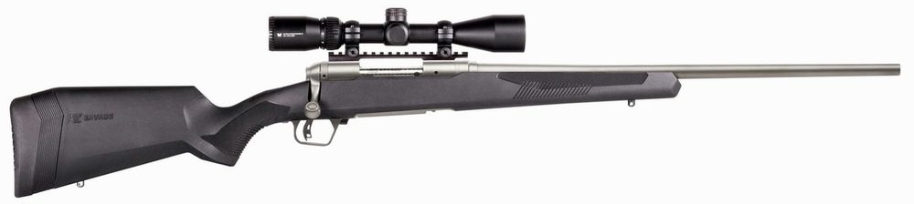 Savage 110 Apex Storm 6.5 PRC, 24" Sporter Barrel, Black, Vortex 3X9-40 Scope, 3rd Box Mag